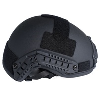 Équipement de protection Casques rapides tactiques à coupe haute Casque Uhmwpe/Aramid/Kevla Casque tactique de sécurité en plein air