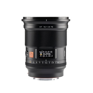 เลนส์ Viltrox 16 มม. F1.8 77 มม. ฟูลเฟรม มุมกว้างพิเศษ สำหรับกล้องมิเรอร์เลส เมาท์ Fe/z แบบติดตั้งอัตโนมัติ มุมกว้างพิเศษ - Product Image 6