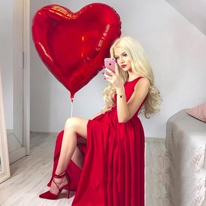 Globo de Helio en Forma de Corazón de 32 Pulgadas, Decoración para Fiestas, Colores Variados, Gráficos, Día de San Valentín, Bodas, Fiestas Generales - Product Image 1