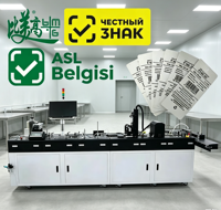 Machine d'inspection automatique de marquage laser pour étiquettes volantes avec vérification visuelle et traçabilité anti-contrefaçon pour étiquettes de prix en papier