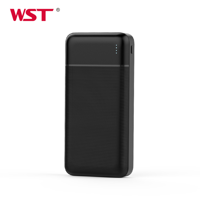 WST Power Bank Factory Firect Sales Banco De Potencia Portable Mobile Charger High Capacity 20000mah Power Bank for Mobile Phone