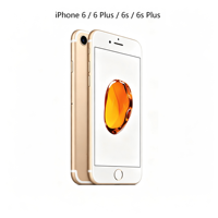 Prix bas, vente en gros, iPhone 6 6s Plus d'occasion, débloqué, téléphone portable de haute qualité