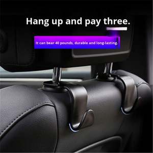 Accesorios para Automóviles, Gancho de Plástico para Reposacabezas de Asiento Trasero de Automóvil, para Almacenamiento en el Asiento Trasero - Product Image 3