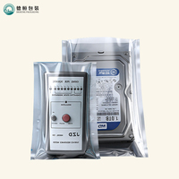 ESD Bag Anti Static Shielding Pouch EMI Conductive Reclosable Zipper Custom Printed Size for IC Chips Semiconductor Factory