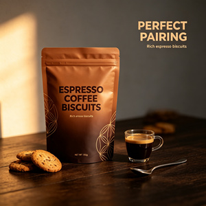 Bolsas de Café de Aluminio Impresas Personalizadas, Bolsas de Embalaje de Grado Alimenticio con Válvula y Sellado Térmico para Almacenamiento Fresco - Product Image 4