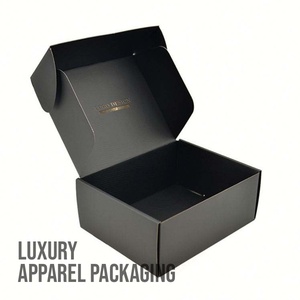 Bee Premium Brand Recognition Luxury Apparel Packaging Custom Corrugated Board Shipping <b>Boxes</b> - Product Image 1