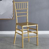 Chivari chaises chaises de mariage pour la mariée et le marié chaise Charivari en fer/chaise empilable Chavari/chaise de mariage en gros