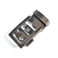 Carosung Boucles pour hommes en argent antique gravées avec logo personnalisé Ceintures magnétiques à cliquet Boucle de ceinture automatique en métal