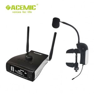ไมโครโฟนไร้สาย Acemic UHF Guzheng ไวโอลินเบสแซกโซโฟนใช้สำหรับกีตาร์เครื่องดนตรี - Product Image 1