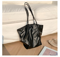 Sac à bandoulière fourre-tout en cuir Pu végétalien pour femme, élégant et métallisé, avec Logo personnalisé