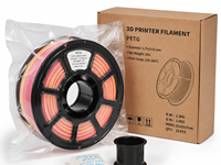 Filamen PETG Grosir Pabrik 1.75mm untuk Printer 3D, Warna Kustom, OEM, Label Pribadi untuk Bambu Lab Creality