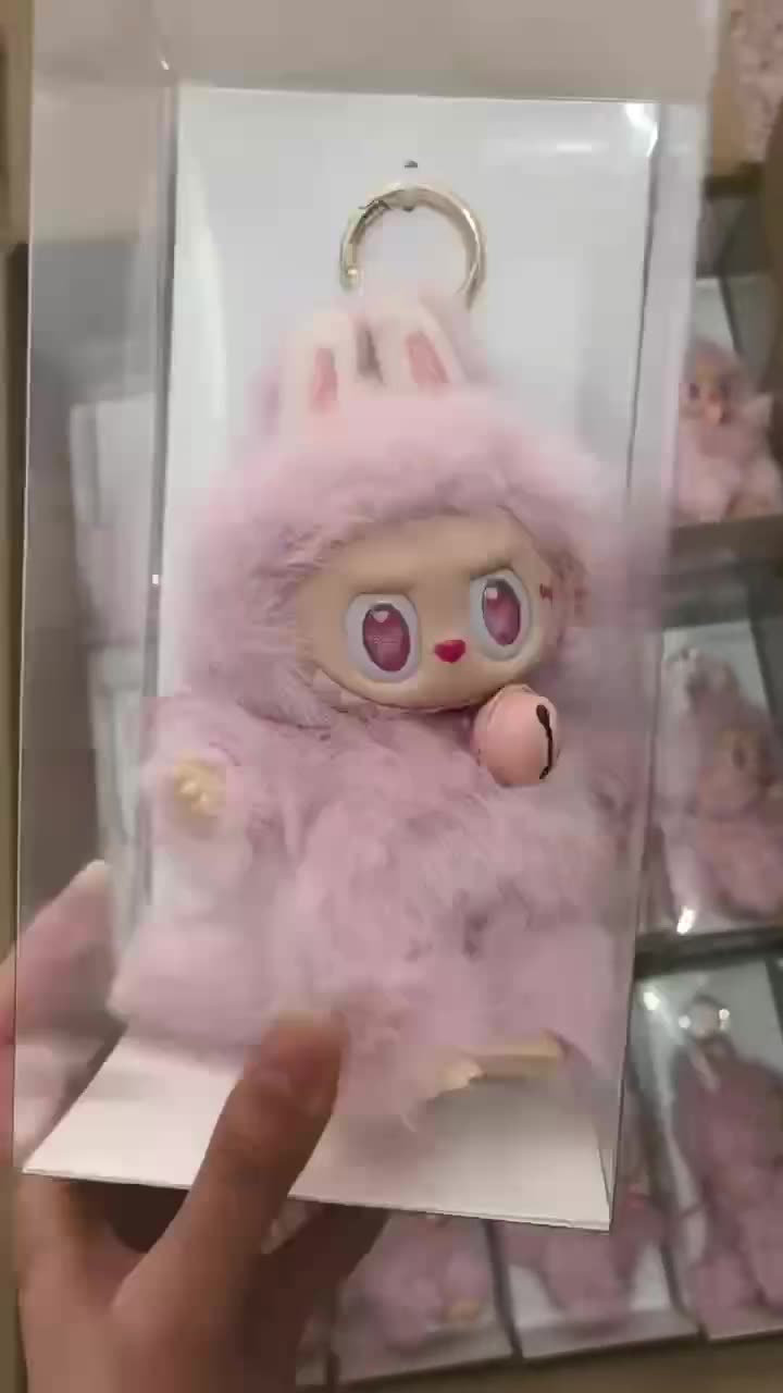 LABUBU Labubu ZIMOMO ラブブ Angel キーホルダー Labubu エンジェルシリーズ ラブブ天使 zimomo DIY ぬいぐるみ