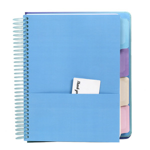 Tùy chỉnh in a5a4 Pet bìa cứng xoắn ốc máy tính xách tay không có mực chảy máu Bìa Tạp Chí kế hoạch số lượng lớn bán buôn với logo cho sinh viên - Product Image 2