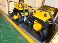 Compacteur de plaques rotatives de style européen pour excavatrices