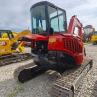 Mini-excavatrice Yanmar de haute qualité, 4 tonnes, bon prix, micro-mini-excavatrice compacte d'occasion, Yanmar Vio40 à vendre
