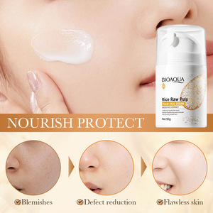 Crema Facial BIOAOUA Rice Original Pure, 50g, Cubre Manchas, Ilumina la Piel, Cubre Poros y Manchas Oscuras - Product Image 3