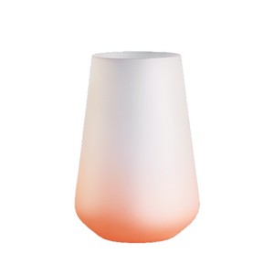 Bohemia Crystal Gradient Frosted Glass Cup Matte Finish Party Drinkware - Product Image 2