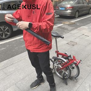 AGEKUSL Sac de rangement étanche à la pluie pour vélo <span class=keywords><strong>Brompton</strong></span> 3Sixty Pikes Camp Crius Trifold Folding Bicycle - Product Image 5
