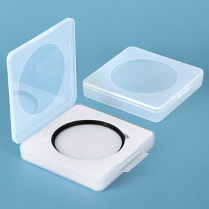 SUNSHING Square Filter <b>Case</b> Hard Shell Filter Box <b>Small</b> Travel Plastic Storage Boxes for Camera Lens Filter <b>Case</b> with Foam - Product Image 4