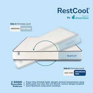 Colchón Reversible Transpirable de 18/21/28 cm con Tela RestCool y Flujo de Aire de 7 Zonas - Product Image 2