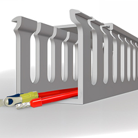 Canalización de Cables WBO 5060 de PVC, Precio Atractivo, Canalización de Cables Ignífuga para la Industria