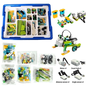 ชุดประกอบหุ่นยนต์ <span class=keywords><strong>WeDo</strong></span> 3.0 จำนวน 280 ชิ้น ชิ้นส่วนไฮเทค ชุดก่อสร้างหุ่นยนต์ <span class=keywords><strong>WeDo</strong></span> <span class=keywords><strong>2.0</strong></span> ของเล่นเสริมทักษะการเรียนรู้สำหรับนักเรียน ชุดตัวต่อสำหรับเด็ก - Product Image 2