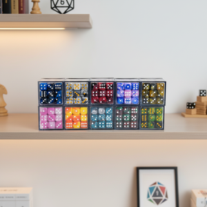 Kotak Penyimpanan & Display Dadu Akrilik Plastik Transparan Berkualitas Tinggi, Kotak Dadu Kustom - Product Image 2