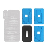 RELIFE RL-601T 25 en 1 pour iPhone X à 16PM Carte mère couche intermédiaire Plate-forme de plantation d'étain Set BGA Reballing Stencil Kit