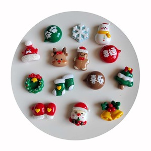 Boîte cadeau de Noël 3D phosphorescente, miniatures en résine, boîtes de Noël lumineuses, jouets pour maison de poupée, mini-modèles pour la fabrication de bijoux - Product Image 6