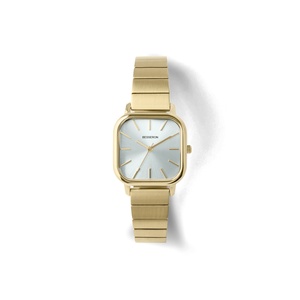 Montre classique carrée pour femmes, luxe, affaires, acier inoxydable, mouvement à quartz analogique, résistante à l'eau, logo personnalisé, acier, femmes - Product Image 3