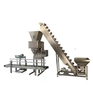 Hạt thép không gỉ đóng gói 50kg đầy đủ tự động chất lượng cao 5 kg 10kg 15 kg gỗ tự động PELLET máy đóng gói