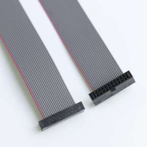 1,27 2,0 2,54 Rastermaß IDC-Steckverbinder Graues Flachbandkabel Kundenspezifische N-Pin-Montage Flexibles Kabelbaum-Kabel - Product Image 4