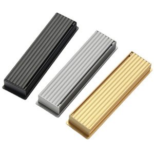 Manija de Puerta Corredera, Perilla Oculta de Aleación de Zinc, Estilo Contemporáneo, 128 mm, GQK - Product Image 2