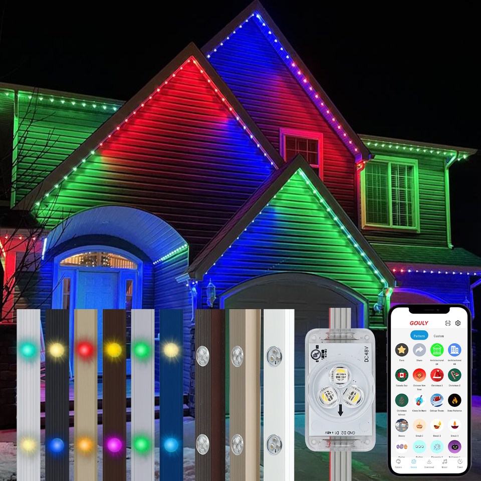 gouly户外可寻址LED点光源产品详情 | Gouly Wholesale Addressable Outdoor LED Point Lights Details