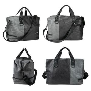 Free Sample Large Custom Logo Waterproof Travel Gym <b>Overnight</b> Weekender Tyvek Men Sports Duffle <b>Bag</b> for Women - Product Image 3