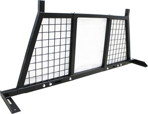 Venta directa de fábrica Ajustable Heavy Duty Truck Dolor de cabeza Rack Protección de ventana trasera No-Drill Bolt-On Mount Se adapta a la mayoría de las camas de camioneta - Product Image 1