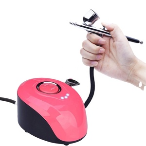 Kit de aerógrafo profesional <span class=keywords><strong>para</strong></span> el hogar, máquina multifuncional <span class=keywords><strong>para</strong></span> decoración de pasteles, pintura de uñas, arte corporal, espray de bronceado - Product Image 1
