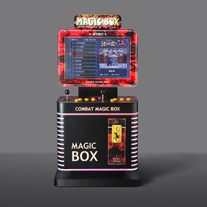 Maquina Video Juegos Pelea De Monedas Arcade Métal Matériel Grappin pour deux hommes Machine électrique à pièces - Product Image 1