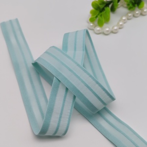 Bande élastique en nylon de 2-3 cm, sangle élastique pour sous-vêtements, ceinture élastique avec logo tissé, bande élastique jacquard, sangle élastique colorée pour soutien-gorge - Product Image 3