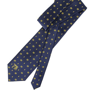 Kustom 72 ulang tahun Logo tenun serat mikro Jacquard Tie desain mode dasi poliester untuk pria dan corkelelawar Para Hombre - Product Image 5