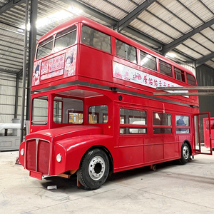 <span class=keywords><strong>Elettrico</strong></span> a due piani bus Coffee shop per il tè al latte punto panoramico o il <span class=keywords><strong>negozio</strong></span> di stand Mobile lato strada - Product Image 4