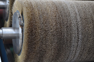 Steel Brush Roller Dupont Brush Roller and Sandpaper Rollers Polishing for Wood Floor <strong>Sanding</strong> <strong>Drum</strong> - Product Image 2
