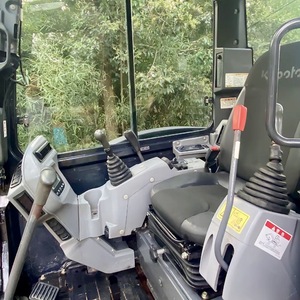 Excavatrice Kubota KX165-5 d'occasion, 6 tonnes, hydraulique, sur chenilles, faible nombre d'heures, matériel de construction, équipement de terrassement et de tranchage - Product Image 6