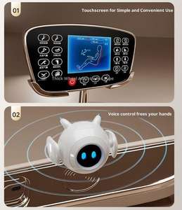 Ghế massage toàn thân cao cấp VCT-L60 thiết kế kiểu không gian vũ trụ, đường ray SL, không trọng lực, ghế điện sang trọng - Product Image 6