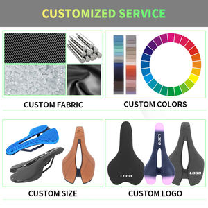 <span class=keywords><strong>Selle</strong></span> de vélo ultra-légère 146g imprimée en 3D en fibre de carbone pour hommes 250*150mm Design en nid d'abeille respirant - Product Image 6