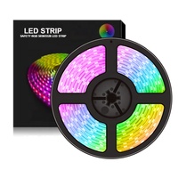 Offre Spéciale étanche 24 clés 12V Rgb Smd 5050 application de contrôle intelligent LED bande lumineuse