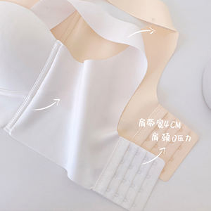 FINETOO-Sous-vêtements de sport sans couture pour petites poitrines pour femmes, soutien-gorge d'été mince pour filles - Product Image 6