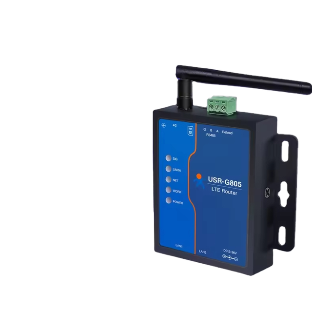 BSSY)4G Wireless Router Industrial Card Free Full Network Remote Operation and Maintenance ing Dual Ports USR-G805