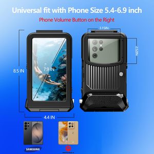 Vente en gros d'usine, étui de téléphone étanche antichoc en PC, protection intégrale à 360 degrés, étui de plongée pour <span class=keywords><strong>Samsung</strong></span>, sports nautiques - Product Image 4
