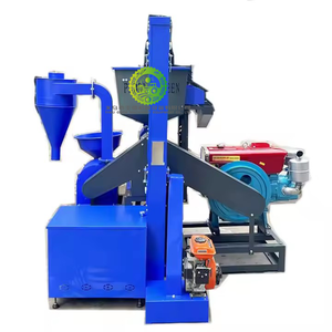Nueva versión de molino combinado de arroz y maíz de alto rendimiento con motor de gasolina de alta eficiencia y potencia completa - Product Image 1